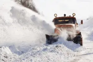 تیغه برف روب کامیونی سه تیکه